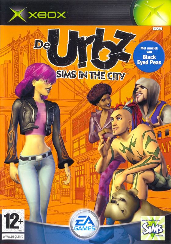 Front Cover for The Urbz: Sims in the City (Xbox)