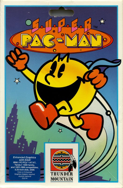 Front Cover for Super Pac-Man (DOS)