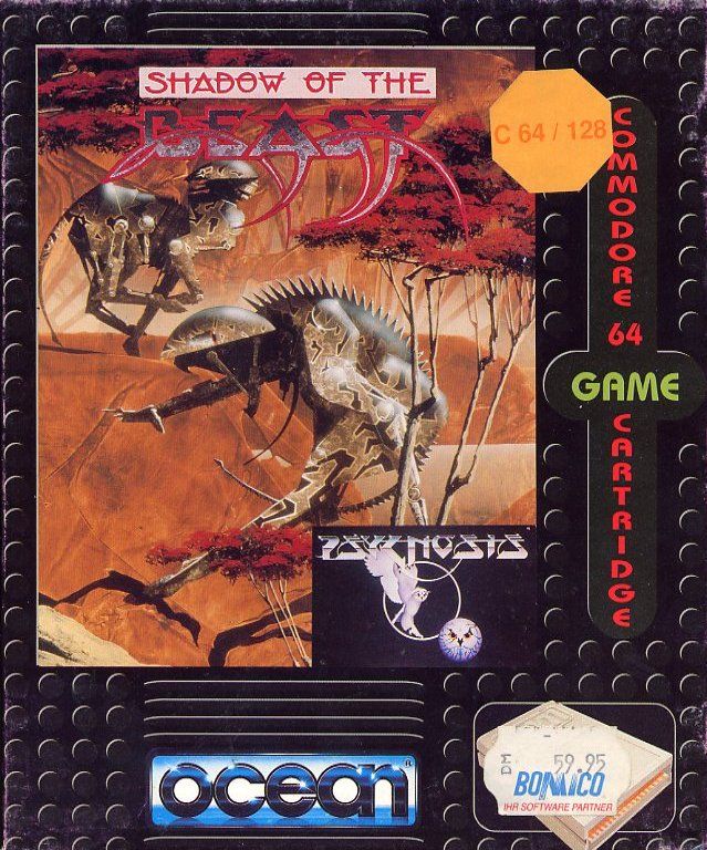 Front Cover for Shadow of the Beast (Commodore 64)