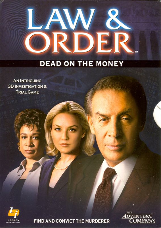 Front Cover for Law & Order: Dead on the Money (Windows)