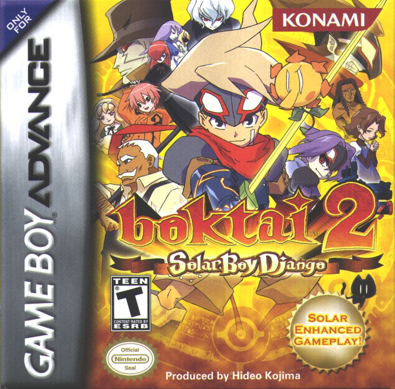 Front Cover for Boktai 2: Solar Boy Django (Game Boy Advance)