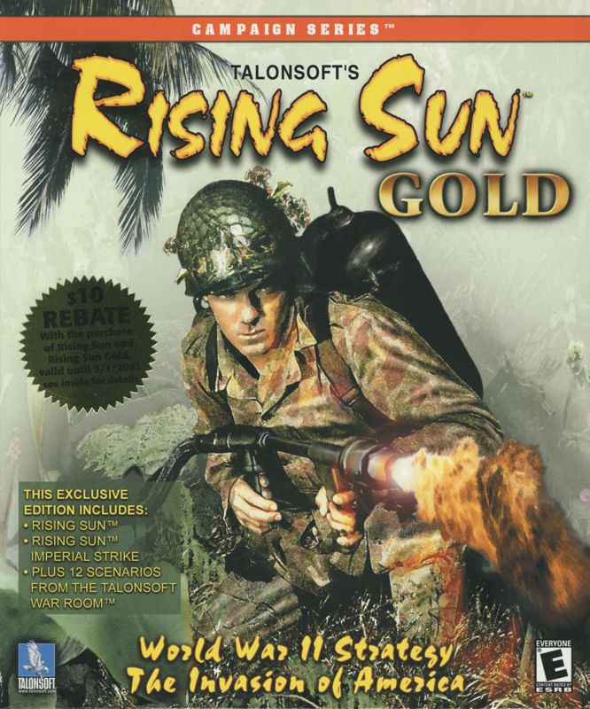 Front Cover for TalonSoft's Rising Sun: Gold (Windows)