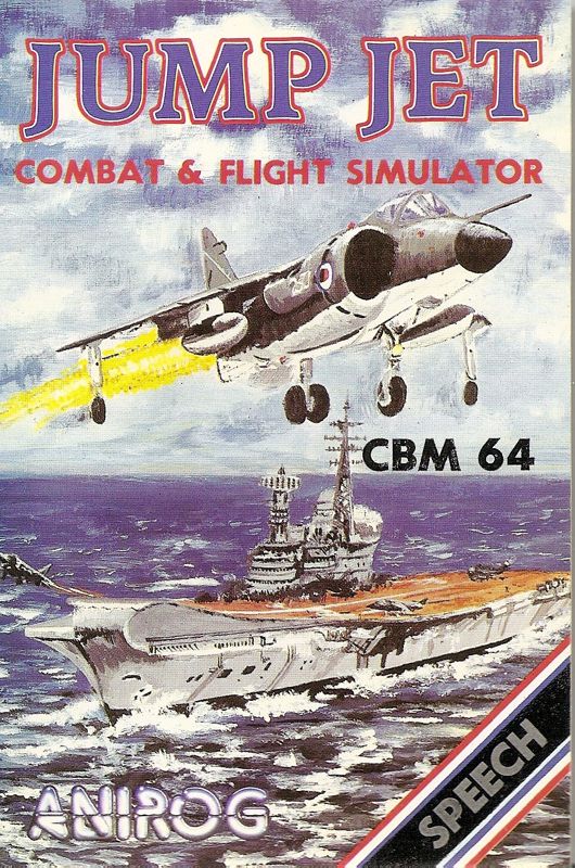 Front Cover for Harrier Mission (Commodore 64)