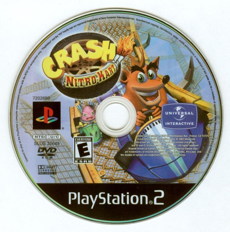 Media for Crash Nitro Kart (PlayStation 2)