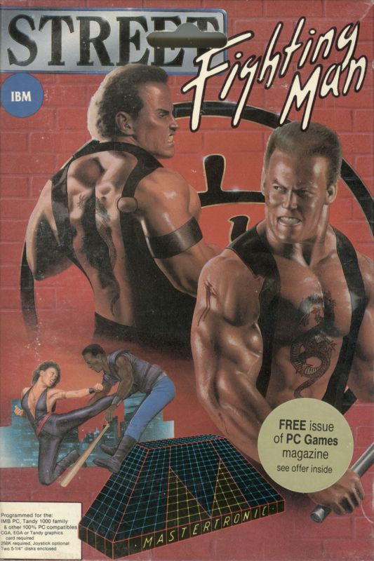 Front Cover for Street Fighting Man (DOS)