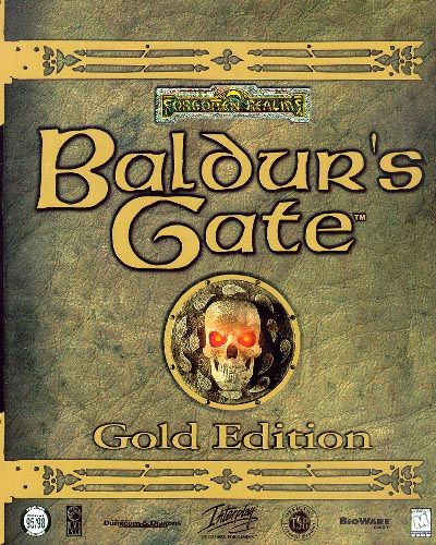 Front Cover for Baldur's Gate (Gold Edition) (Windows)