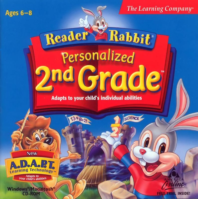 Other for Reader Rabbit's 2nd Grade (Macintosh and Windows): Jewel Case - Front