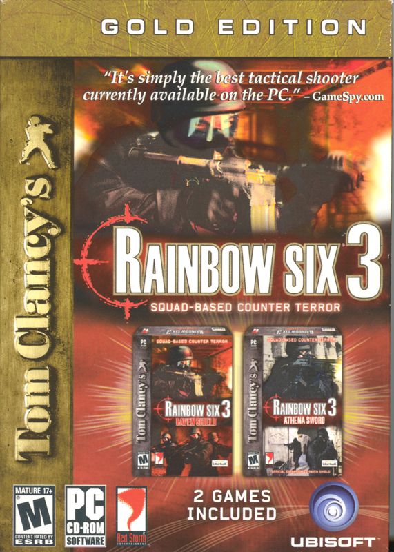 Front Cover for Tom Clancy's Rainbow Six 3: Gold Edition (Windows)
