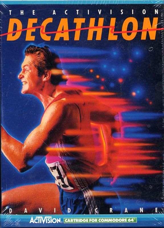Front Cover for The Activision Decathlon (Commodore 64)