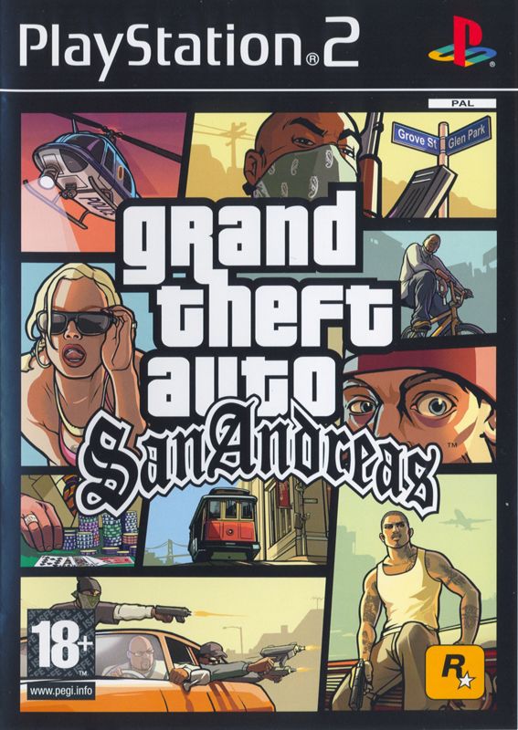 Grand Theft Auto: San Andreas (PS2) - The Cover Project