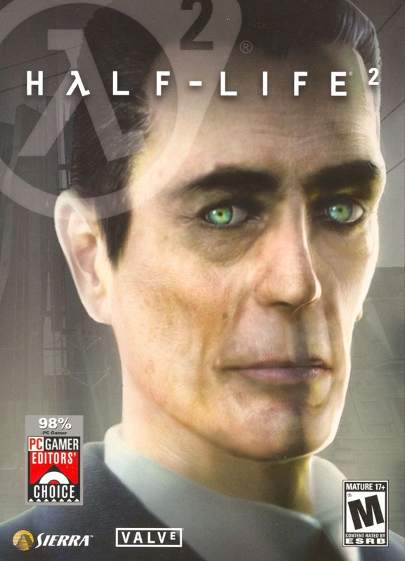 Front Cover for Half-Life 2 (Windows) (G-Man version)
