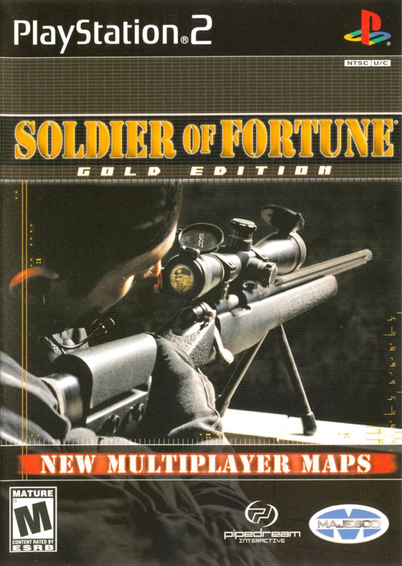Front Cover for Soldier of Fortune: Gold Edition (PlayStation 2)