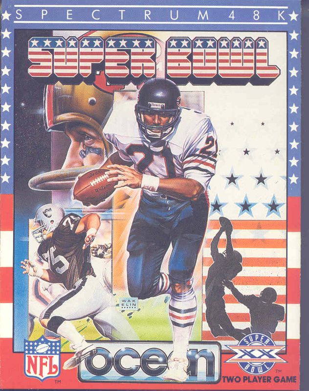 Front Cover for Super Bowl (ZX Spectrum)
