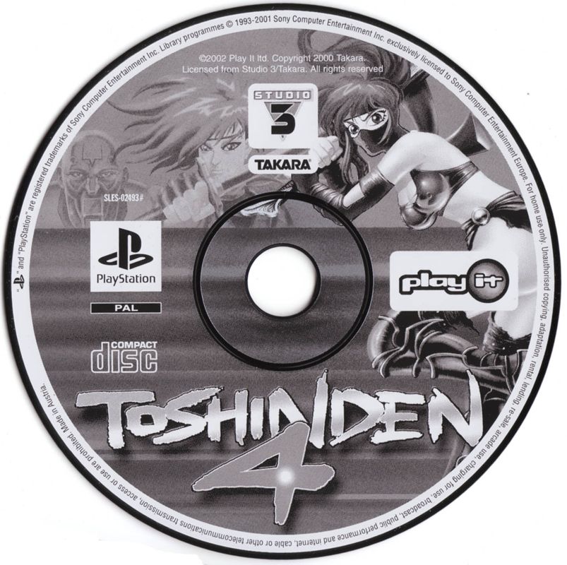 Media for Toshinden 4 (PlayStation) (Play It Release)