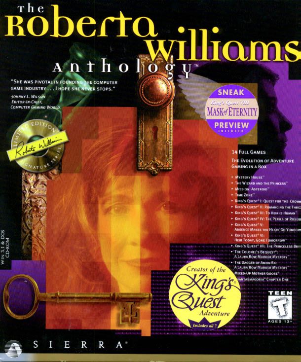 Front Cover for The Roberta Williams Anthology (DOS and Windows and Windows 3.x)