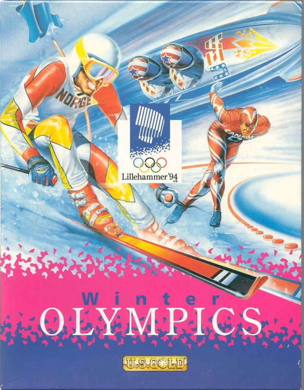 Front Cover for Winter Olympics: Lillehammer '94 (Amiga)
