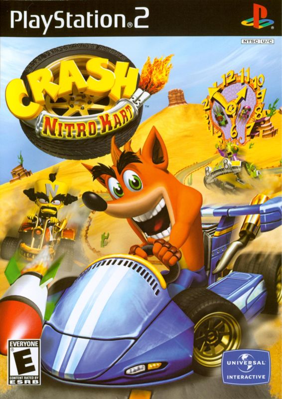 Front Cover for Crash Nitro Kart (PlayStation 2)