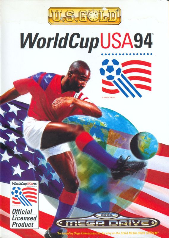 Front Cover for World Cup USA 94 (Genesis)