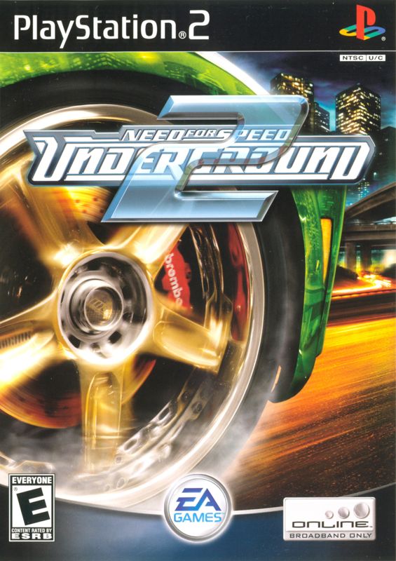 2003 Need for Speed: Underground PS2 Xbox GC Print Ad/Poster