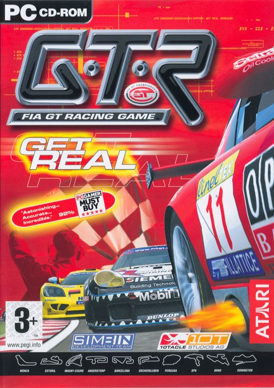Front Cover for GTR: FIA GT Racing Game (Windows)