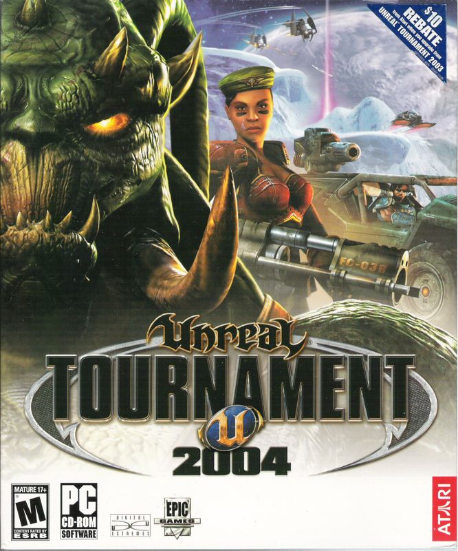 Front Cover for Unreal Tournament 2004 (Linux and Windows)