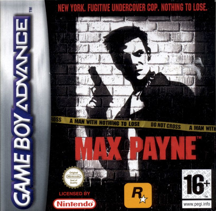 Front Cover for Max Payne (Game Boy Advance)