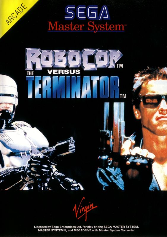 Front Cover for RoboCop versus The Terminator (SEGA Master System)