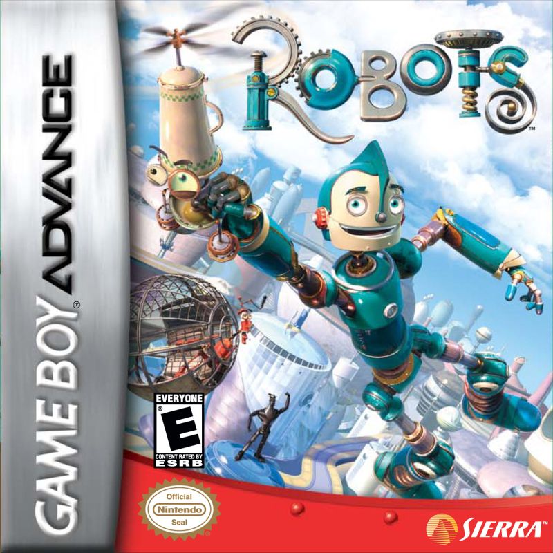 Front Cover for Robots (Game Boy Advance)