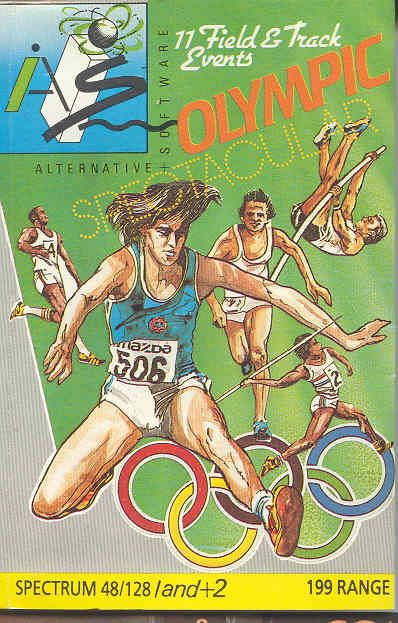Front Cover for Micro Olympics (ZX Spectrum)