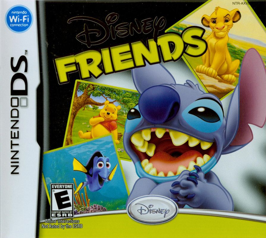 Front Cover for Disney Friends (Nintendo DS)