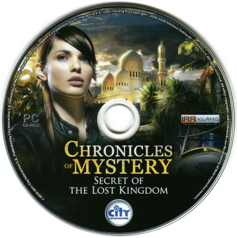 Media for Chronicles of Mystery: Secret of the Lost Kingdom (Windows)