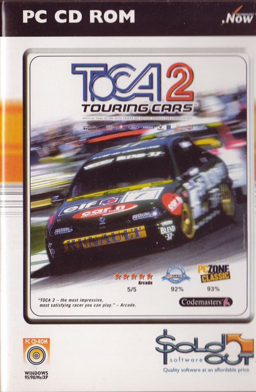 Front Cover for TOCA 2: Touring Car Challenge (Windows) (Sold Out Software release)