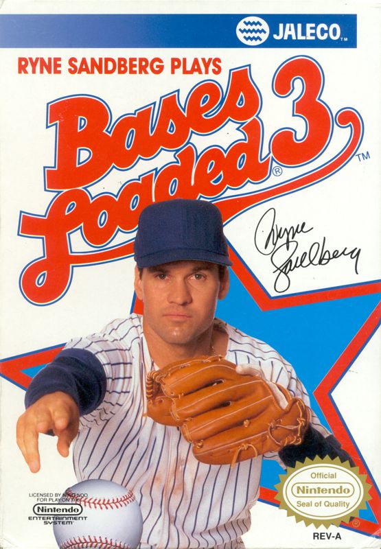 Front Cover for Bases Loaded 3 (NES)