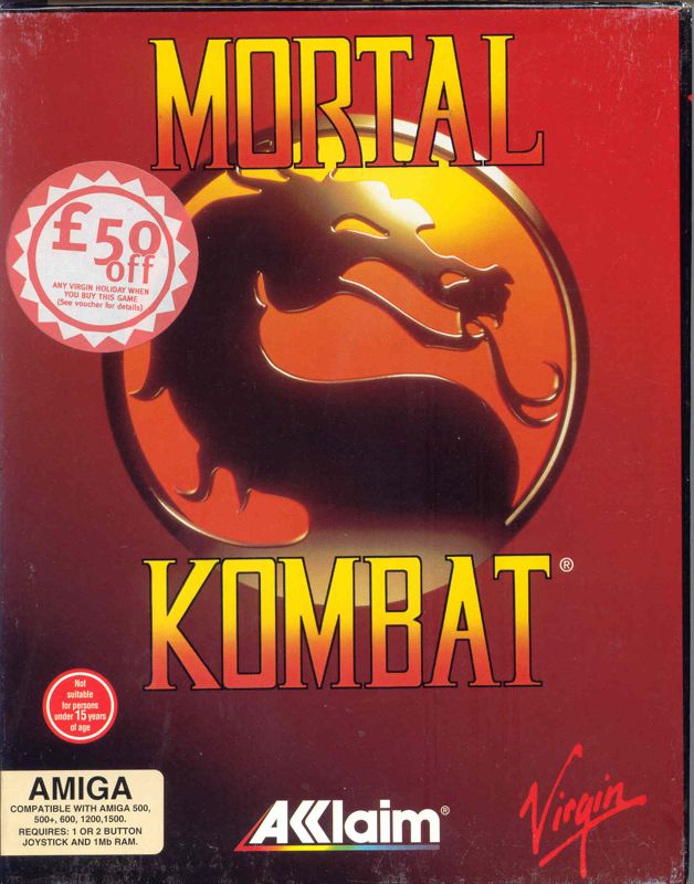 Front Cover for Mortal Kombat (Amiga)