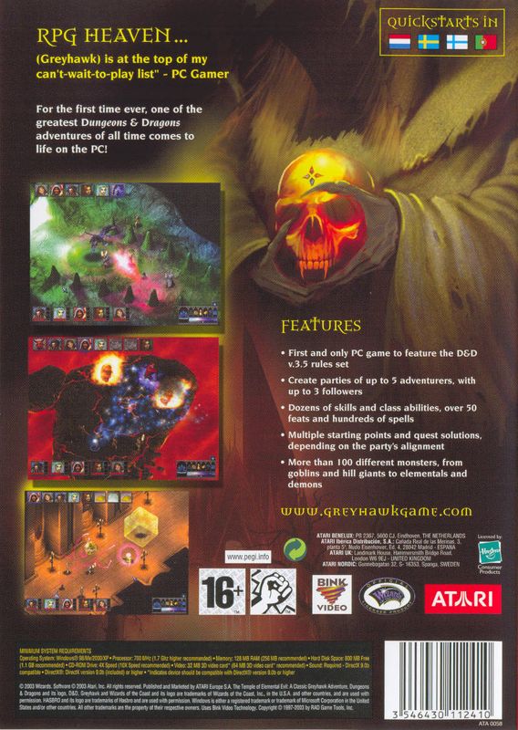Toee The Temple of Elemental Evil: A Classic Greyhawk Adventure cover or ...