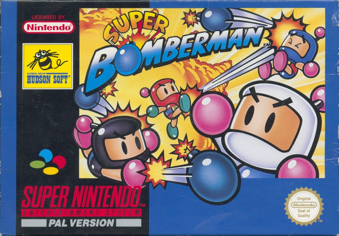 Front Cover for Super Bomberman (SNES)
