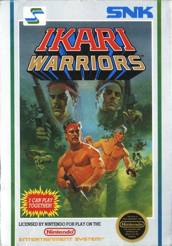 Front Cover for Ikari Warriors (NES)