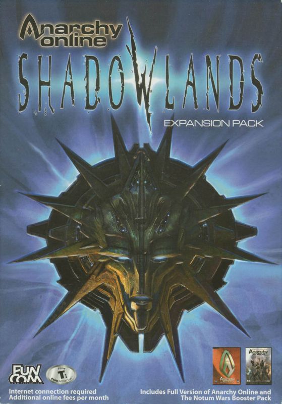 Front Cover for Anarchy Online: Shadowlands (Windows)
