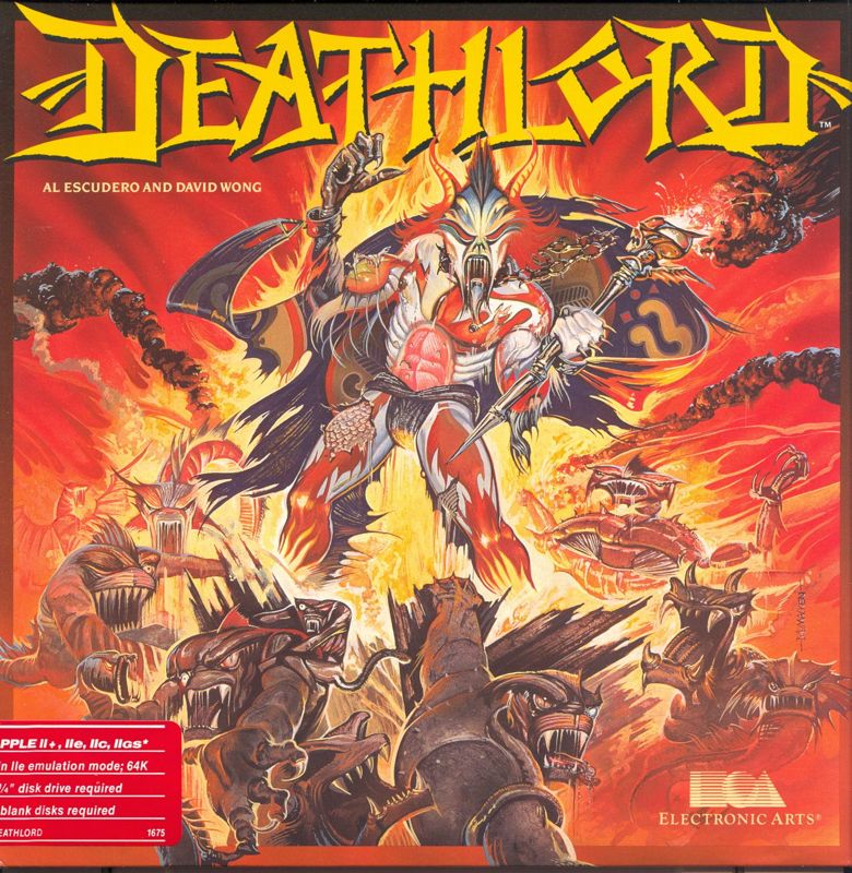 Front Cover for Deathlord (Apple II) (Folder)