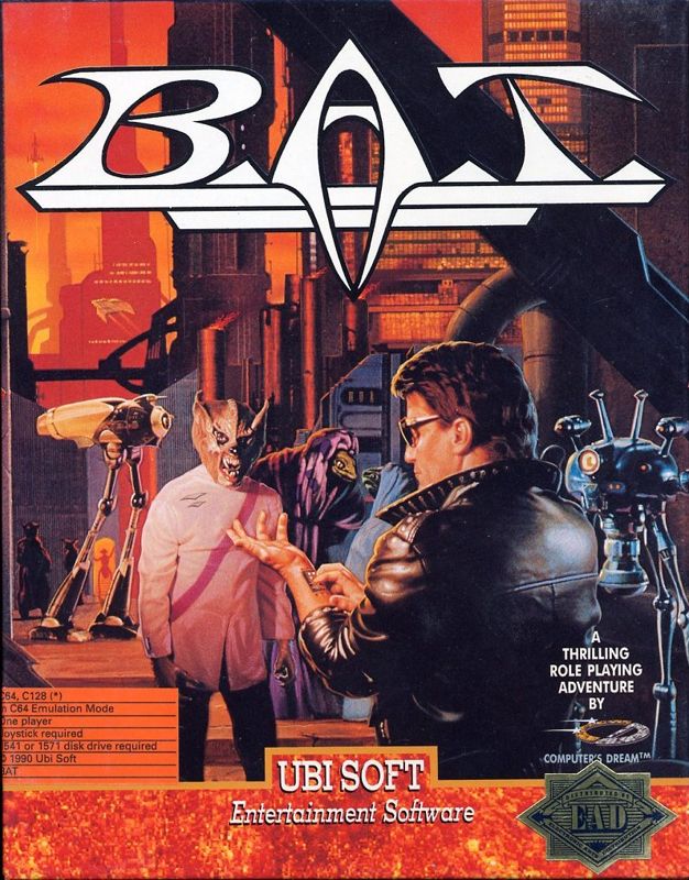 Front Cover for B.A.T. (Commodore 64)