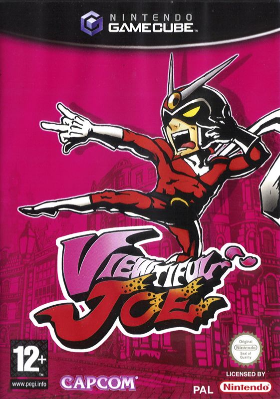 Front Cover for Viewtiful Joe (GameCube) (Pink version)