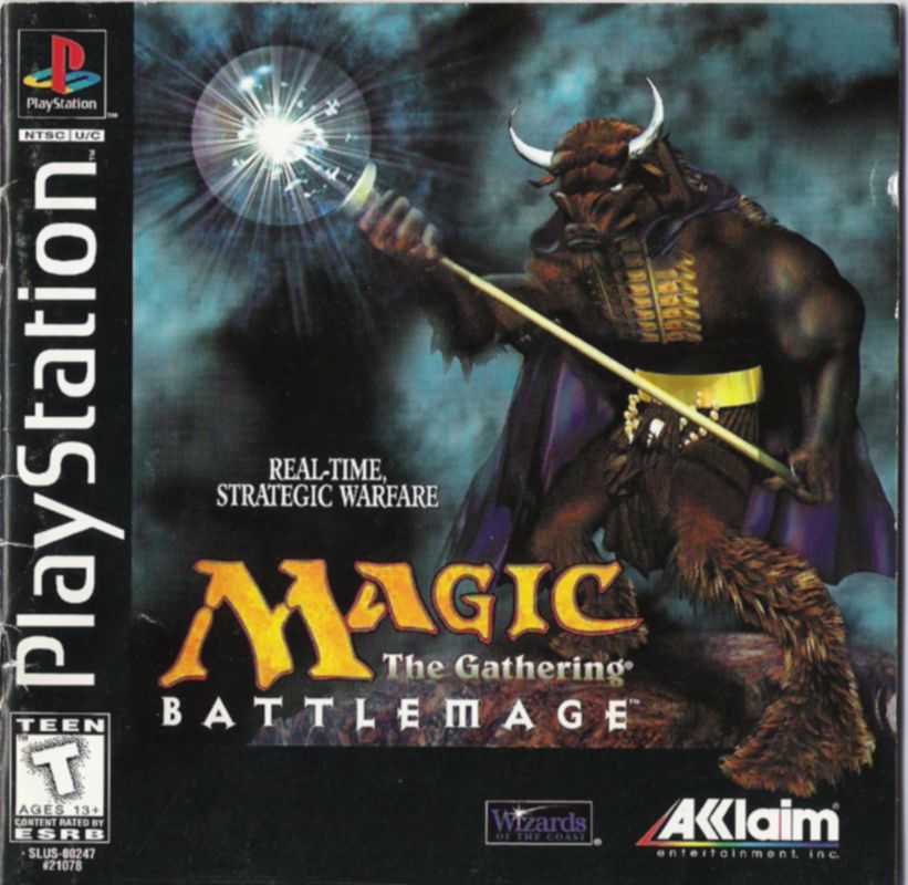Front Cover for Magic: The Gathering - Battlemage (PlayStation)