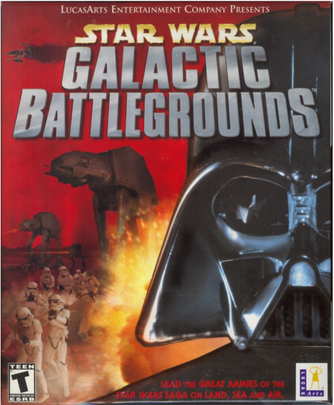 Front Cover for Star Wars: Galactic Battlegrounds (Windows)