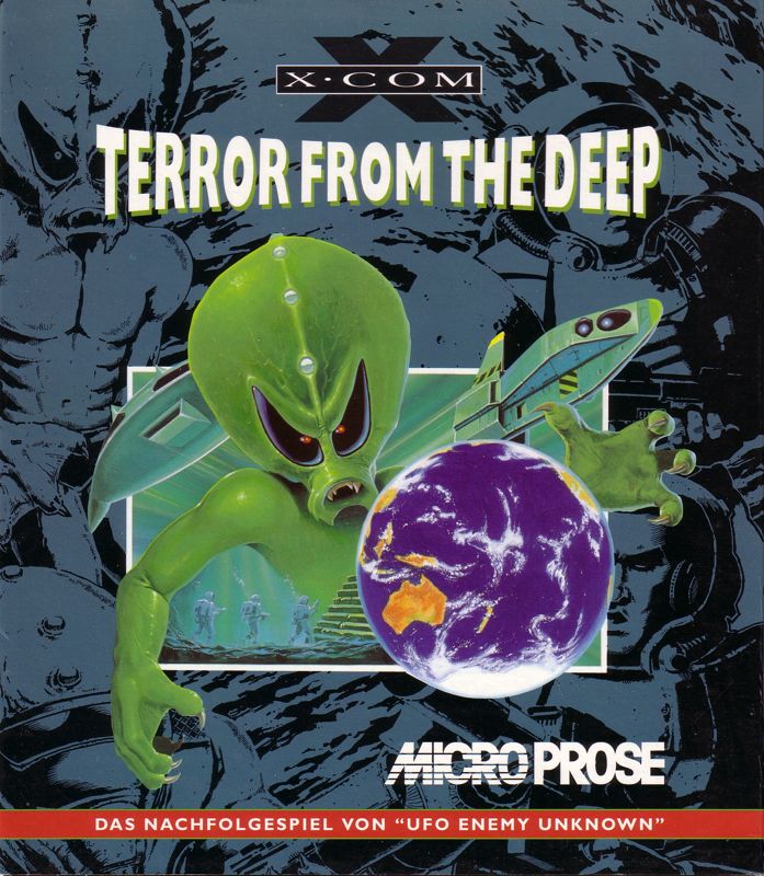 Front Cover for X-COM: Terror from the Deep (DOS) (Floppy release)