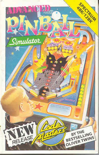 Front Cover for Advanced Pinball Simulator (ZX Spectrum)