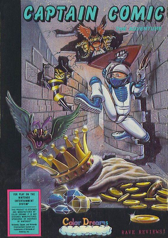 Front Cover for The Adventures of Captain Comic (NES)