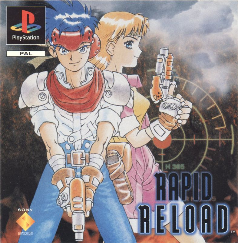 Front Cover for Rapid Reload (PlayStation)