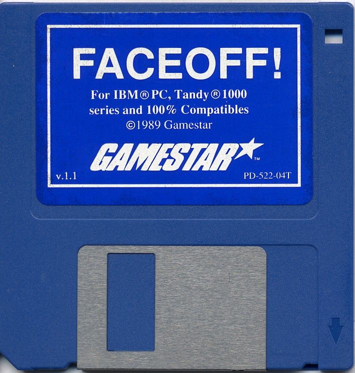 Media for FaceOff! (DOS) (Version 1.1): 3.5 Disk
