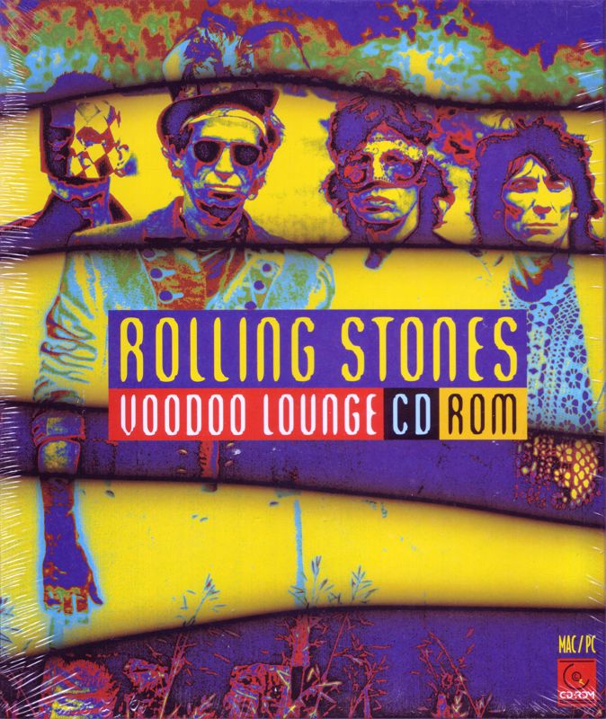 Front Cover for Rolling Stones Voodoo Lounge CD-ROM (Macintosh and Windows and Windows 3.x)
