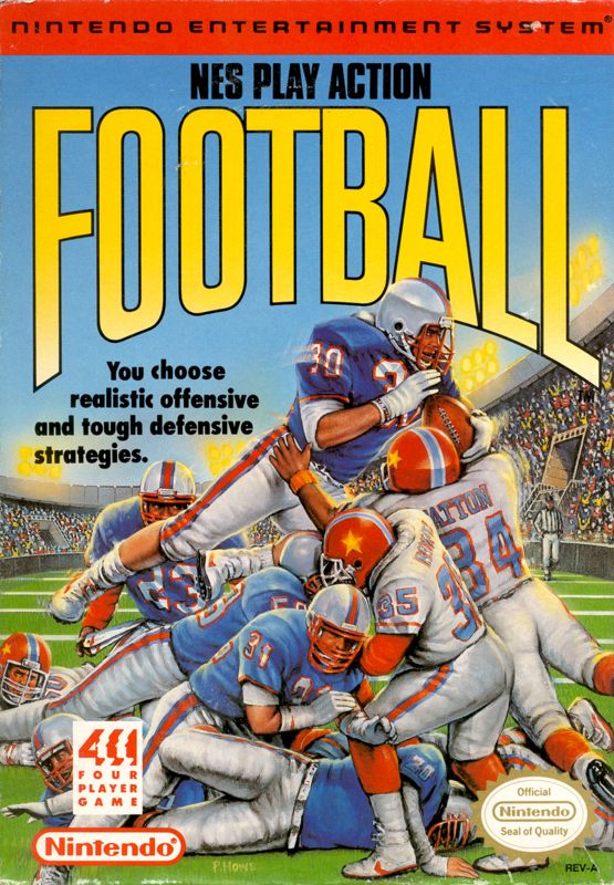 Front Cover for NES Play Action Football (NES)